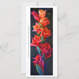 Crea tu propio marcador de gladiolus con llama pin