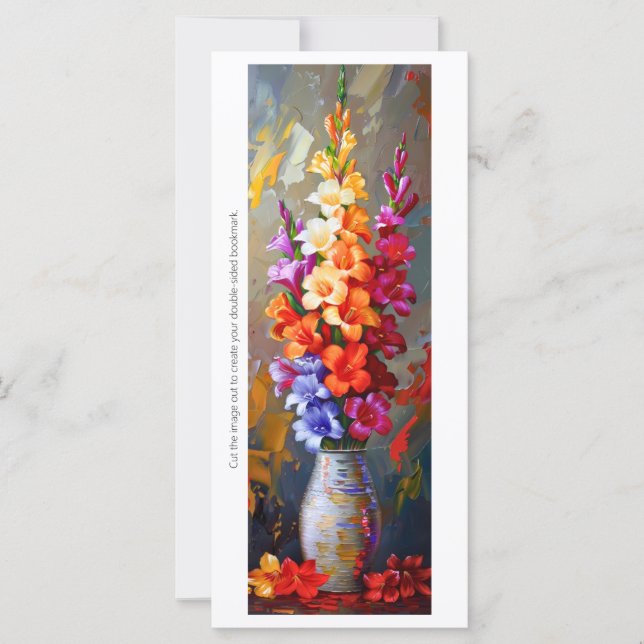 Crea tu propio marcador de la vesícula de Gladiolu (Anverso)