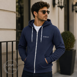 Crea tu propio nombre en esta sudadera con capucha