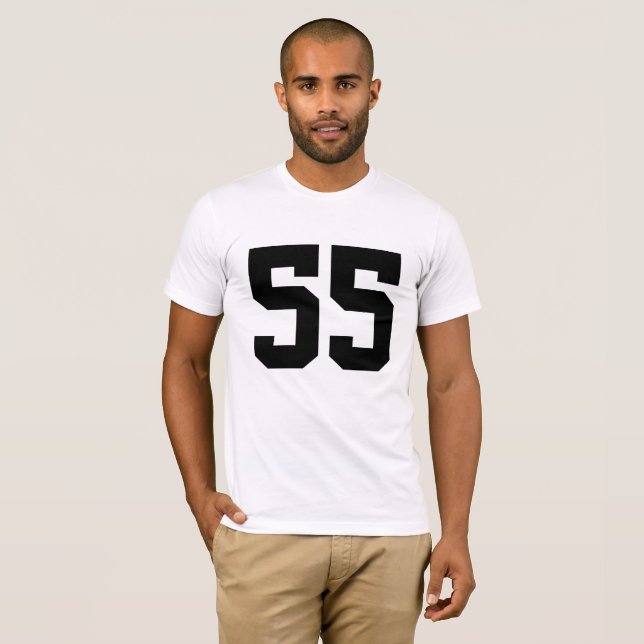 Crea tu propio número de Jersey T-Shirt (Anverso completo)