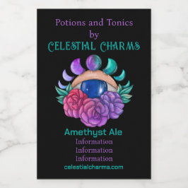 Crea tu propio ojo mágico, luna y Rosas