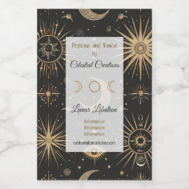 Crea tu propio ojo mágico negro y dorado