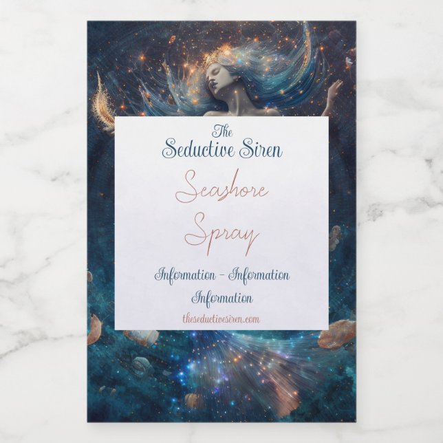 Crea tu propio paraíso de las sirenas doradas (Etiqueta única)