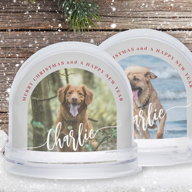 Crea tu propio perro 2 fotos Feliz Navidad (Subido por el creador)