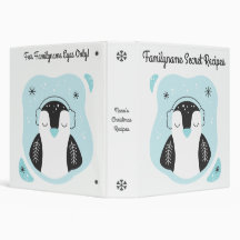 Crea tu propio pingüino azul de Navidad adorable