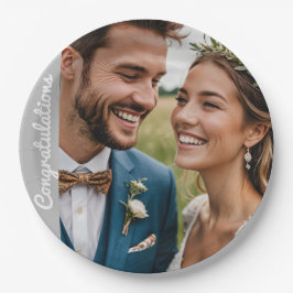 crea tu propio plato de papel con texto personaliz