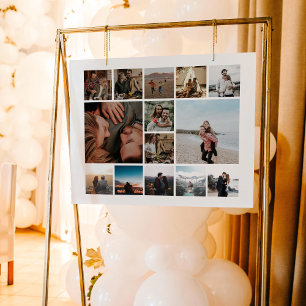 Crea tu propio póster de collage de 14 fotos