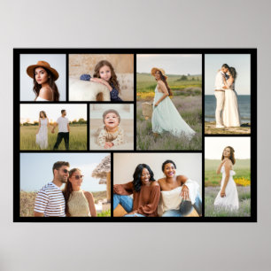 Crea tu propio póster de collage de 9 fotos
