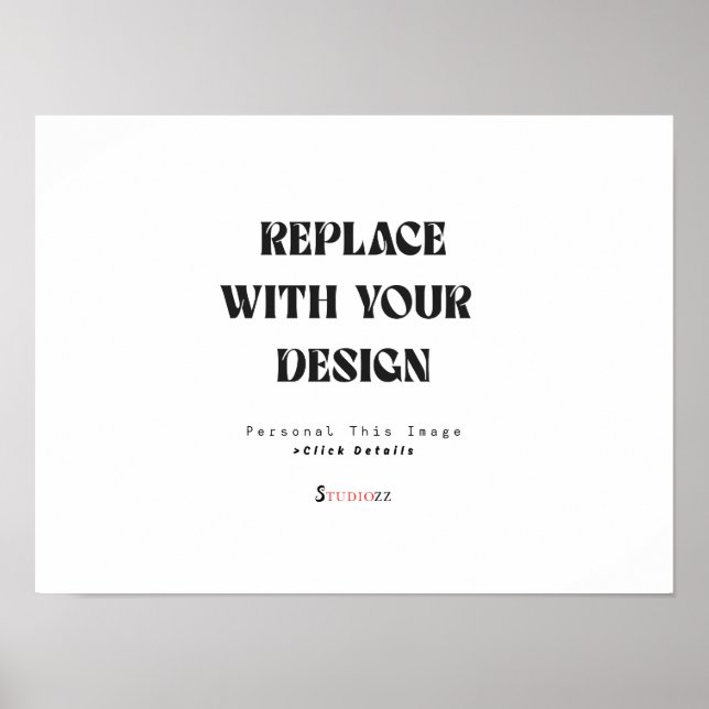 Crea tu propio póster de papel con valor mate (Frente)