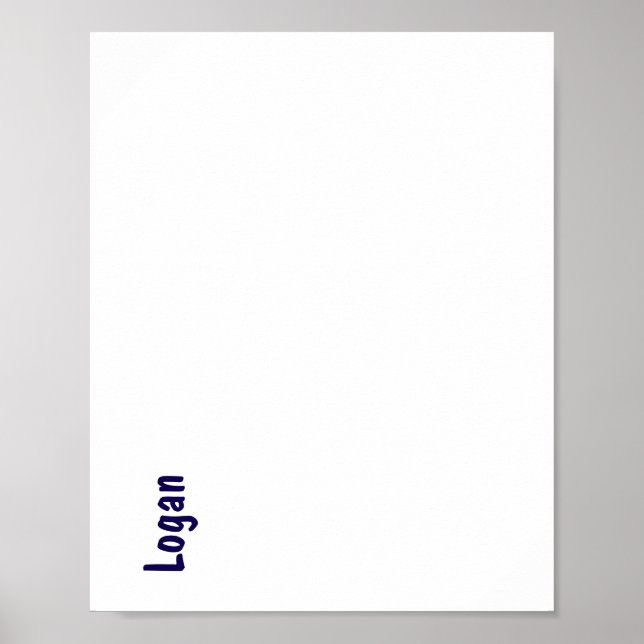 Crea tu propio póster mate (Frente)