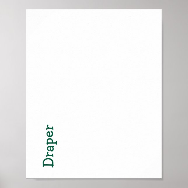 Crea tu propio póster mate (Frente)