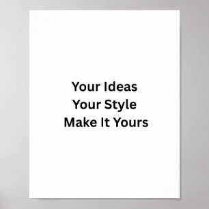 Crea tu propio póster mate