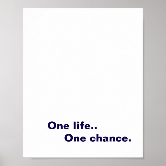 Crea tu propio póster mate (Frente)