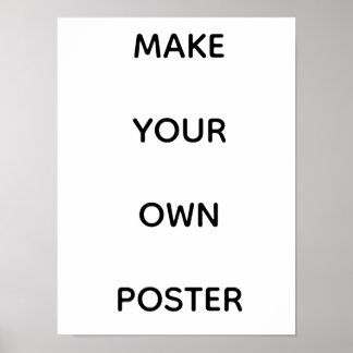 CREA TU PROPIO PÓSTER PERSONALIZADO