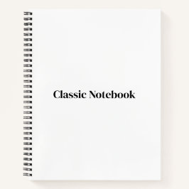 Crea tu propio premium | Cuaderno espiral de 8,5"