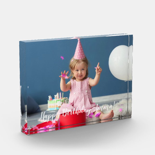 Crea Tu Propio Recuerdo Foto Personalizada (Izquierda)