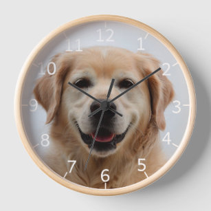 Crea tu propio reloj de fotos de perro Mascota