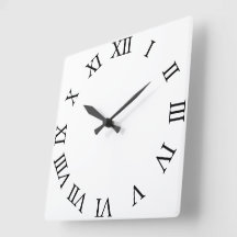 Crea tu propio reloj de pared con marco blanco red