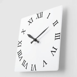 Crea tu propio reloj de pared con marco blanco red