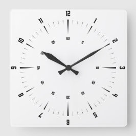 Crea tu propio reloj de pared con marco blanco red