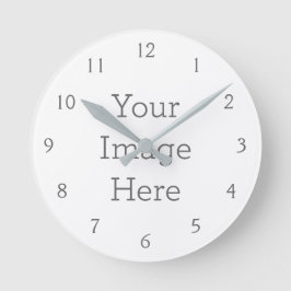 Crea tu propio reloj de pared de 8"