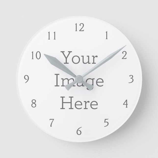 Reloj de Pared, Redondo (Mediano) (Anverso)