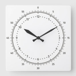 Crea tu propio reloj de pared redondo con marco bl