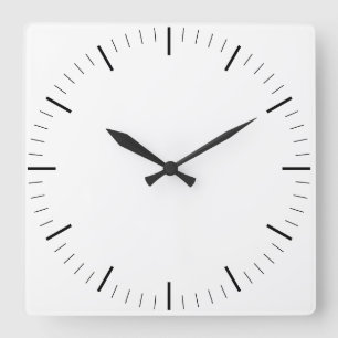 Crea tu propio reloj de pared redondo con marco bl