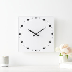 Crea tu propio reloj de pared redondo con marco bl