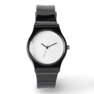 Crea tu propio reloj de silicona blanco para reloj
