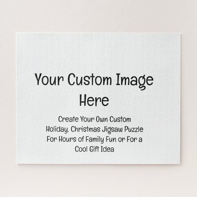Crea tu propio rompecabezas - Diseño personalizado (Horizontal)
