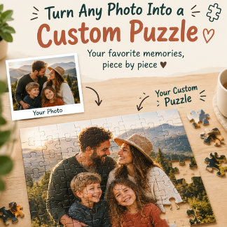 Crea tu propio rompecabezas personalizado de fotos
