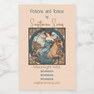 Crea tu propio Sagittarius Art Nouveau