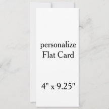 crea tu propio Squared Flat personalizado de 4" x