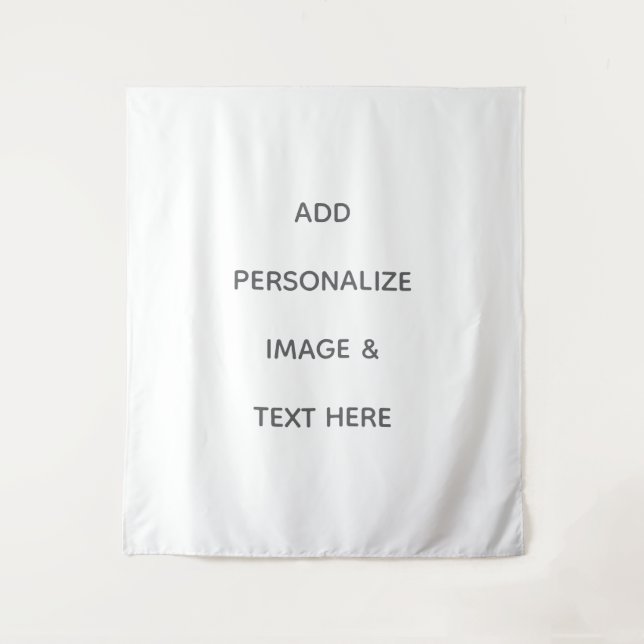 Crea tu propio tapiz blanco grande (Anverso)