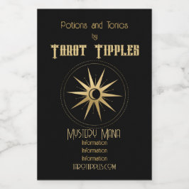 Crea tu propio tarot de estrella arcana de oro