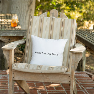 Crea tu propio texto almohadas impresas Super Soft