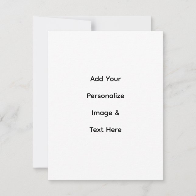 crea tu propio texto personalizado 4,25" x 5,5" ta (Anverso)