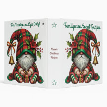 Crea tu propio timbre de gnomo de plaid navideño f