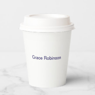 Crea tu propio vaso de papel de 8oz con tapa