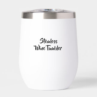 Crea tu propio vaso de vino sin tallo