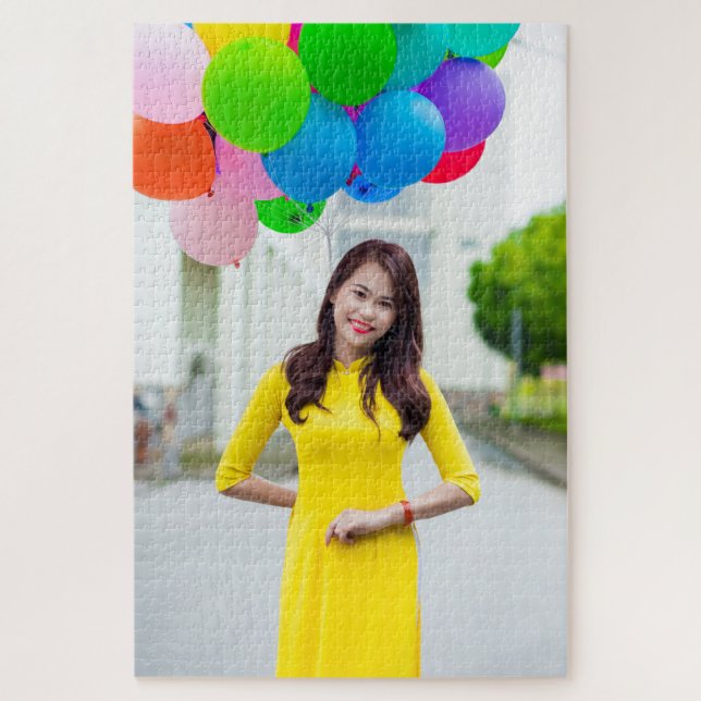 Crea tu rompecabezas personalizado de 20" x 30" (Vertical)
