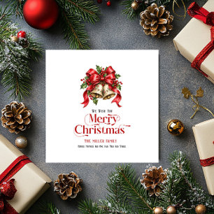 Crea tu tarjeta de felicitación de Navidad persona