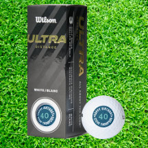 Crea tus propias bolas de golf Happy Birday Gift