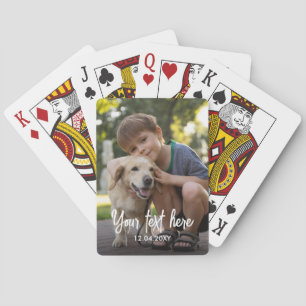 Crea tus propias cartas de juego con fotos