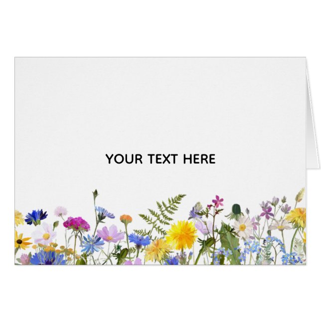 Crea tus propias flores coloridas (Anverso (Horizontal))