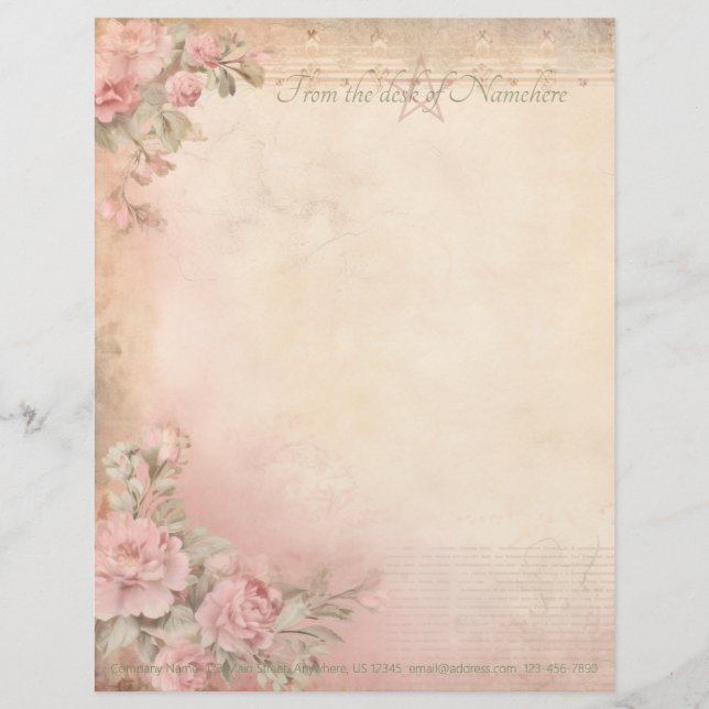 Crea tus propias flores de papel victorianas de co (Anverso)