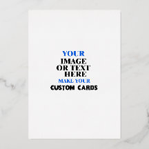 Crea tus propias invitaciones de papel de aluminio