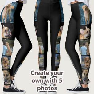 Crea tus propias leggings con patrón de 5 fotos DI