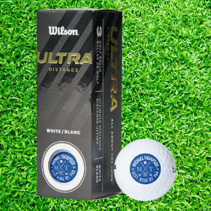 Crea tus propias mejores bolas de golf Monograma B